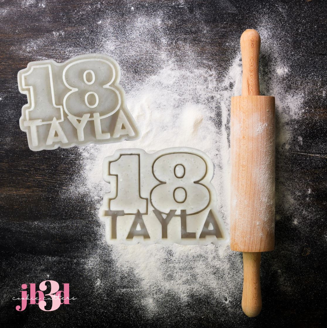 Custom 18th TAYLA - Cutters & Stamps