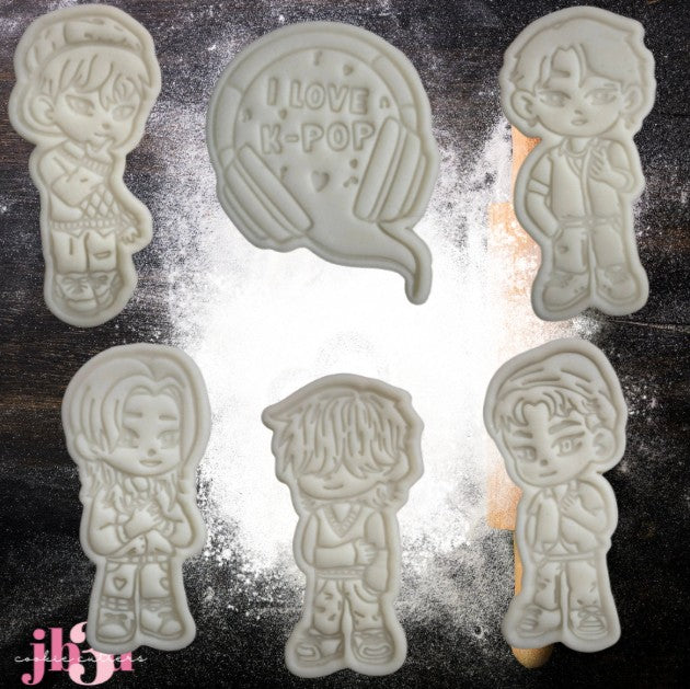 K - POP - Cutters & Embsoser Stamps