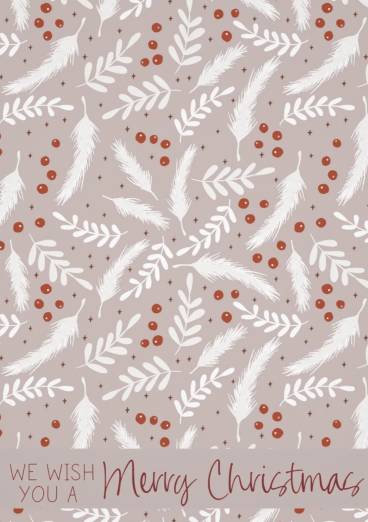 COOKIE BACKER - We wish you a Merry Christmas