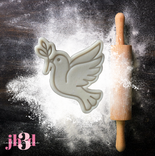 Dove - Cutter & Embosser Stamp