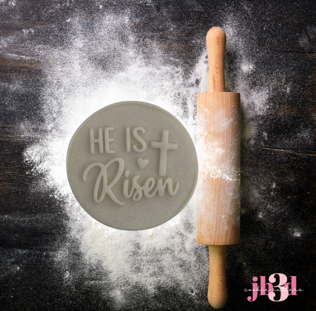 He is Risen - Cutter & Debosser Stamp