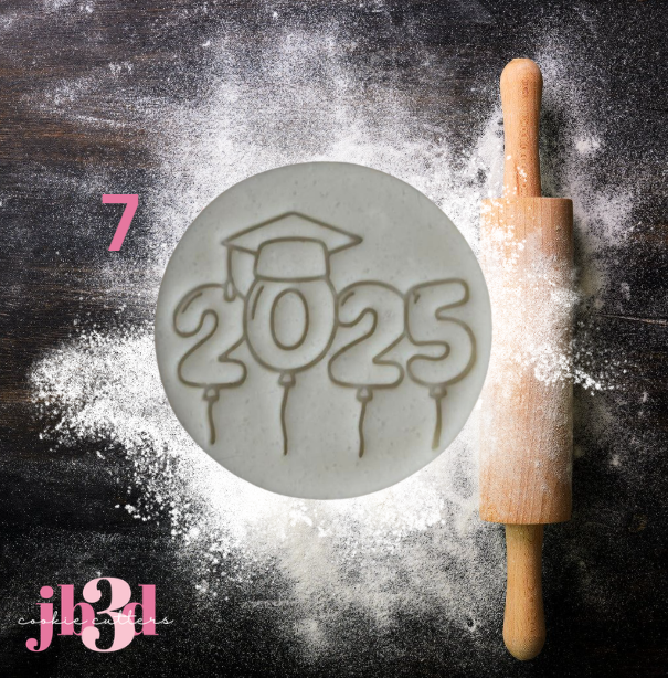 GRADUATION Debosser/ Embosser 70mm Stamps