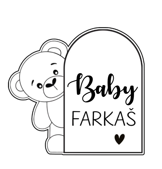 Custom Teddy Arch - Cutter & Embosser Stamp