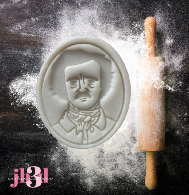 Alan Edgar Poe - Cutter & Embosser Stamp