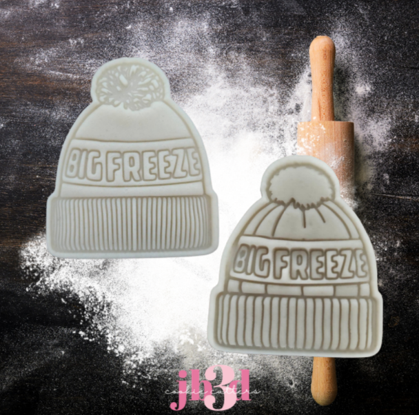 BIG FREEZE Beanie 2 styles - Cutters & Embosser Stamps