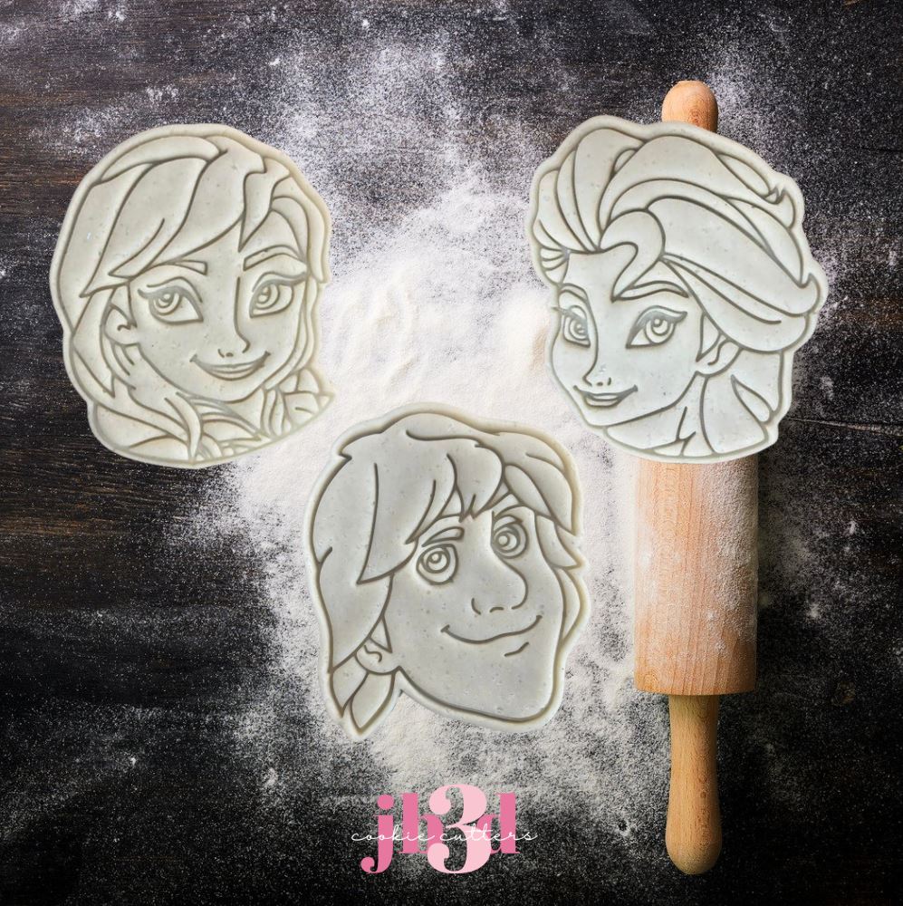 Frozen - Cutters & Embosser Stamps
