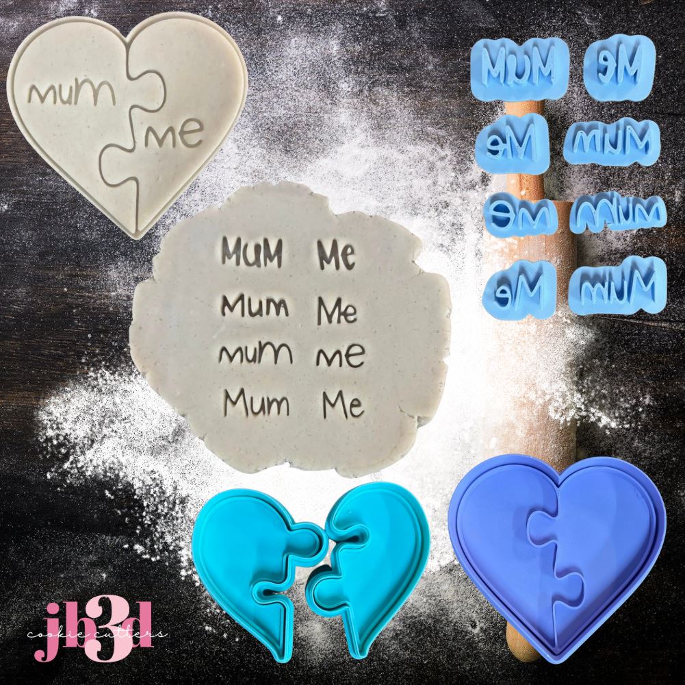 Hearts - Mum & Me - Cutters & Stamps