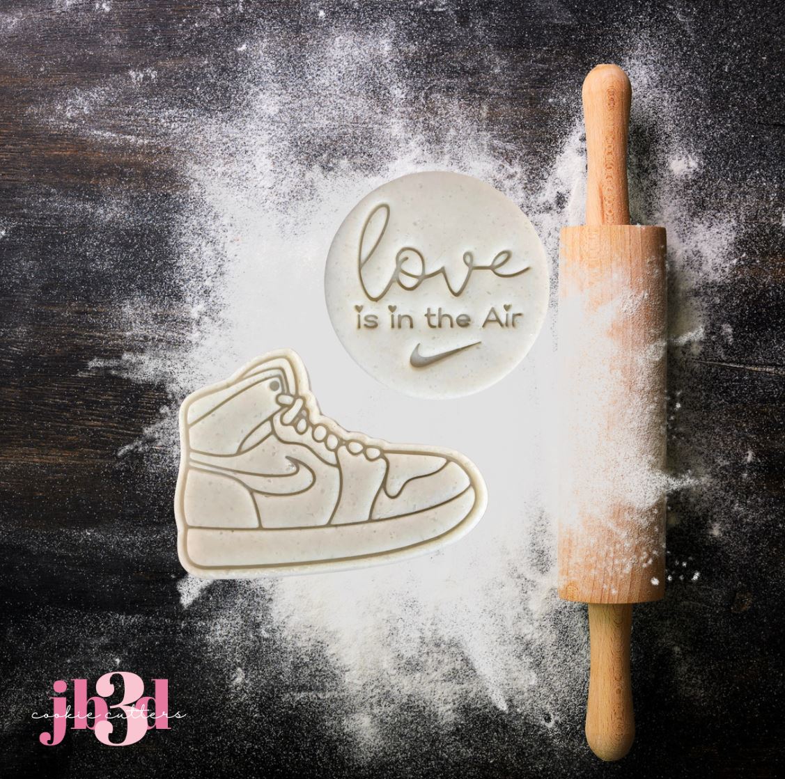 Love is in the Air - Shoe Cutter & Embosser Stamp