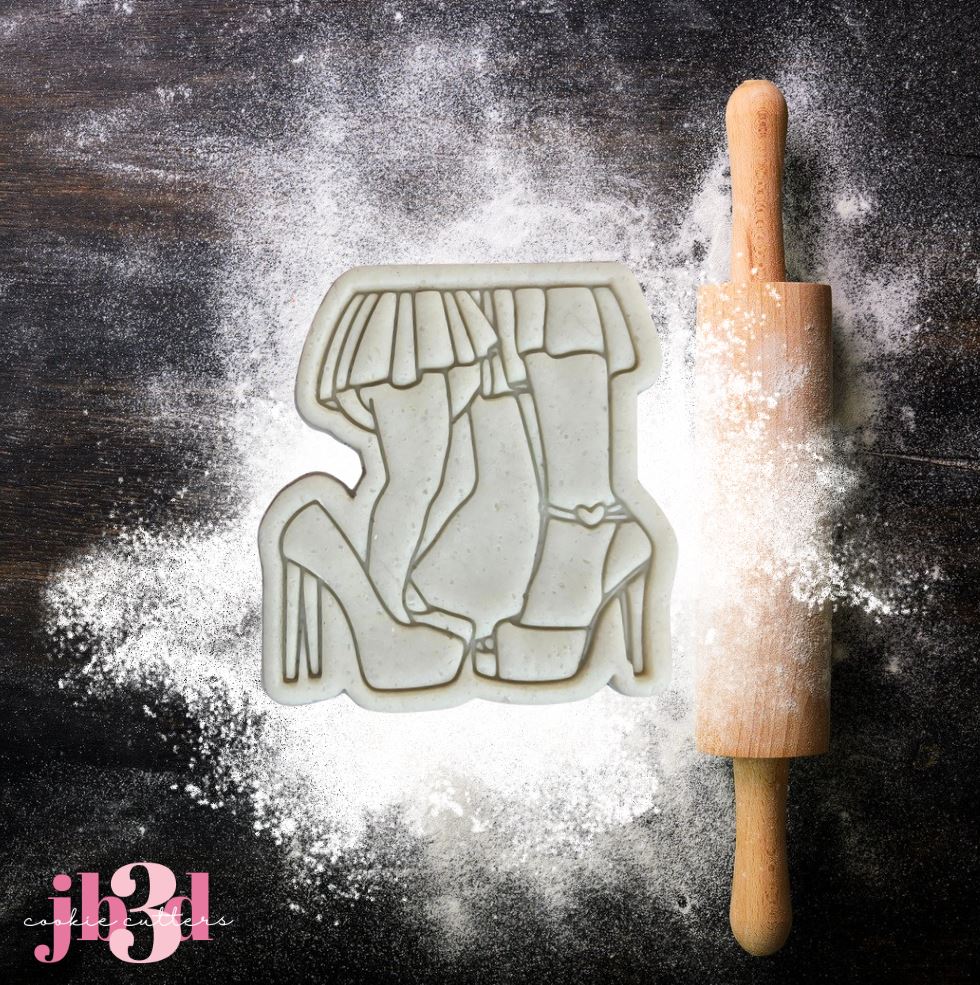 Mummy shoes - Mothers Day Cutter & Embosser Stamp