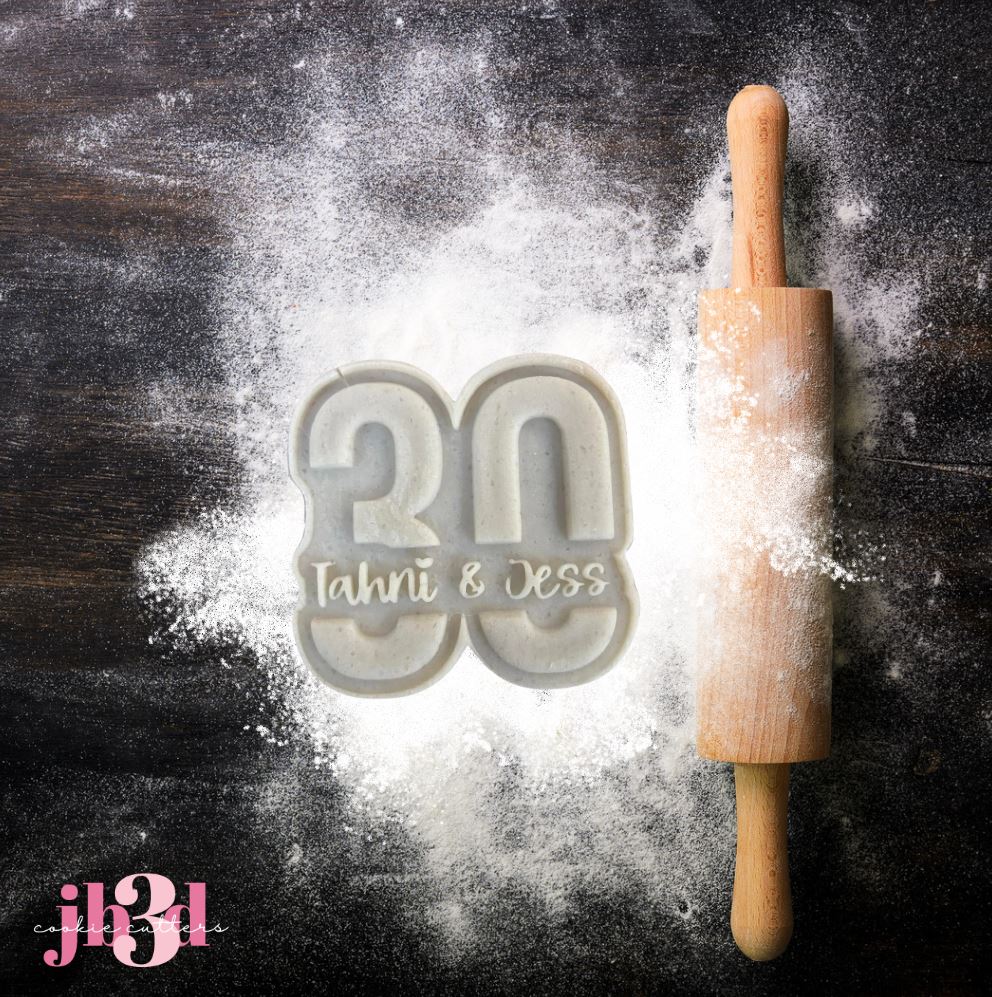 Custom 30 Cutter & Debosser Stamp