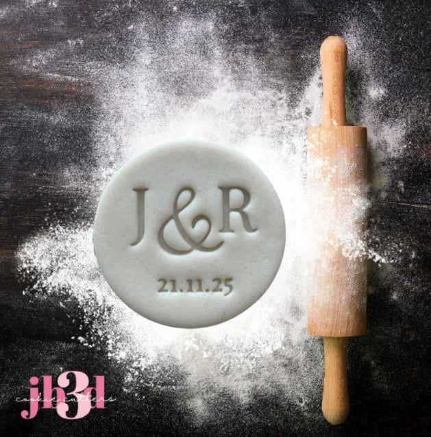 Custom Wedding 70mm Embosser Stamp