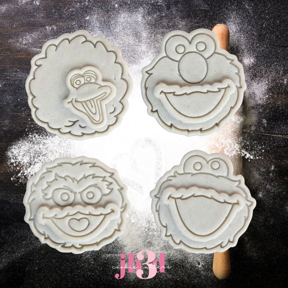 Seseme Street Mix - Cutters & Stamps