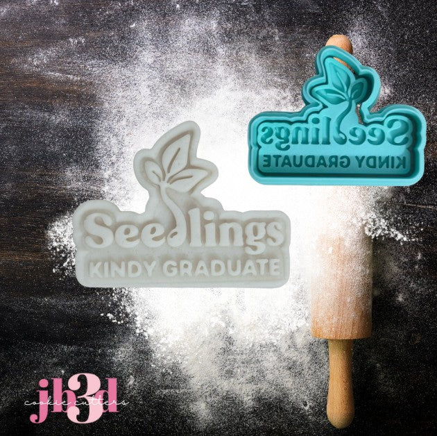 Custom Kinder Graduation Cutter & Debosser Stamp
