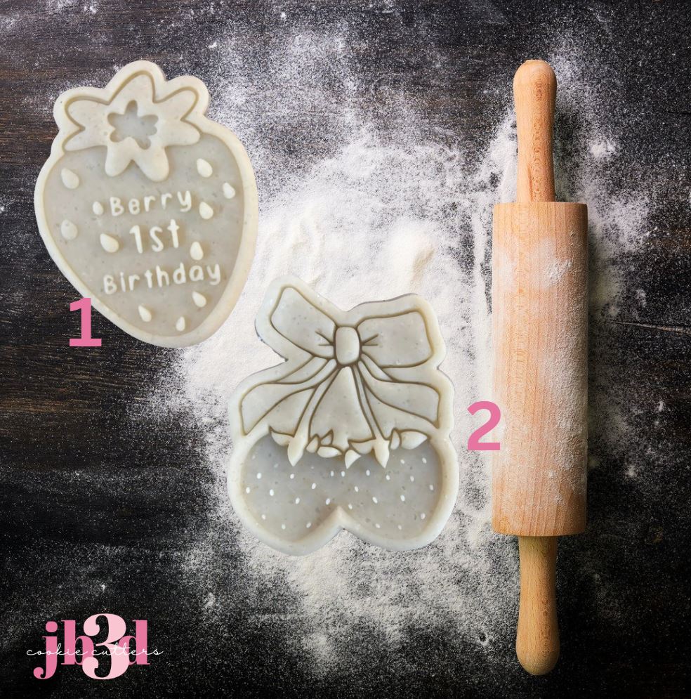 BERRY First Birthday Cutters & Stamps