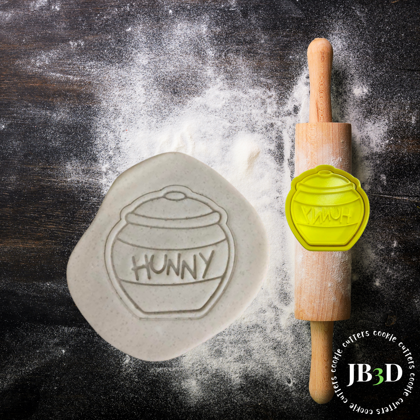 Pooh & Hunny Pot - Cutter/Embossers