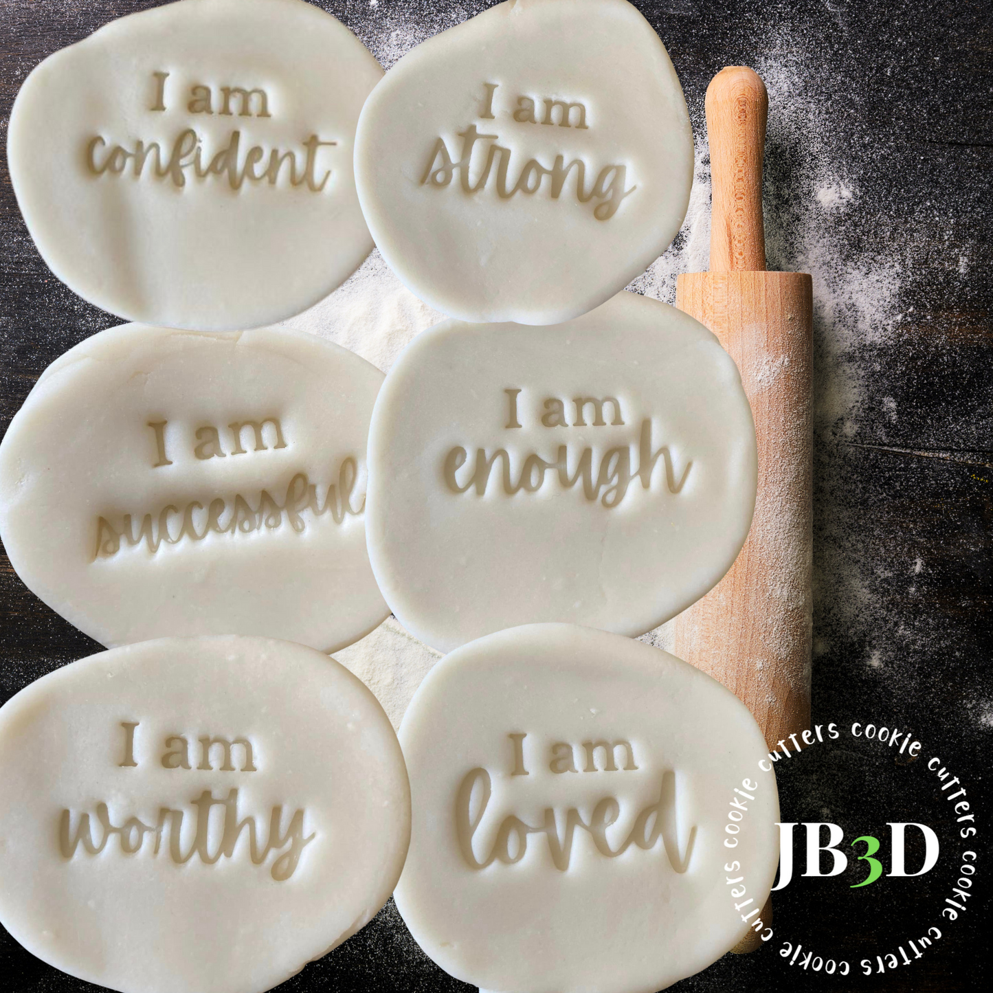 I AM - Set of 60mm Cutters