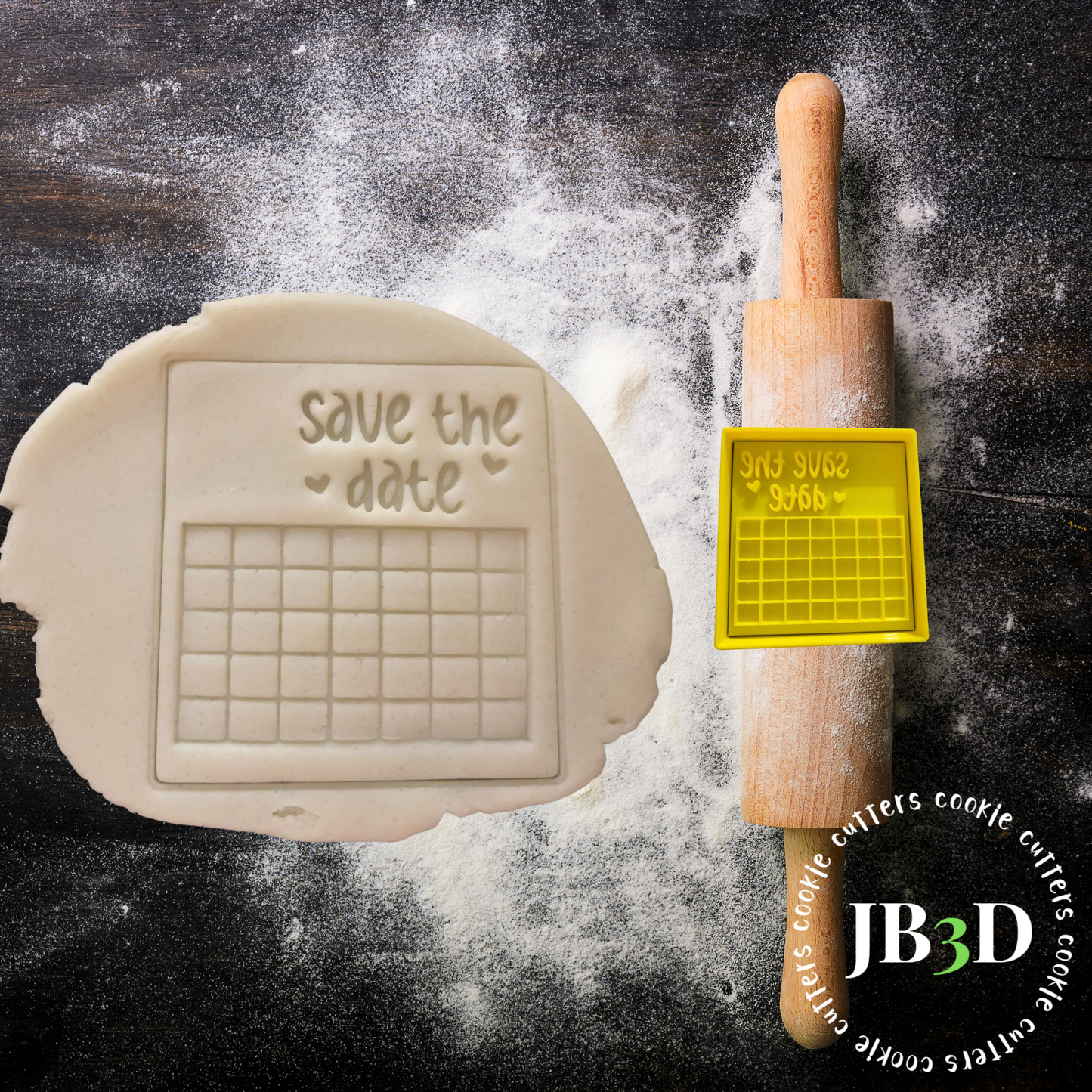 Save the date CALENDAR CUTTER and Embosser