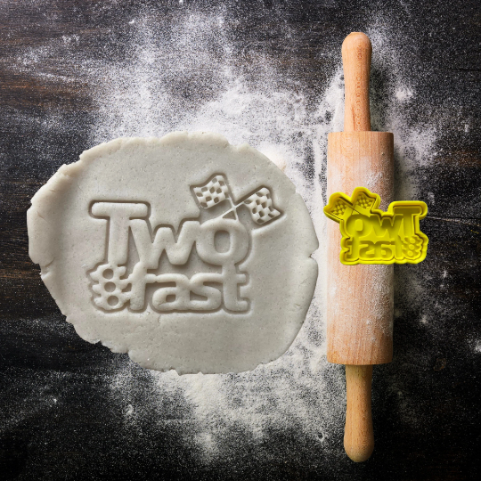TWO FAST Cookie Cutter/Embossers