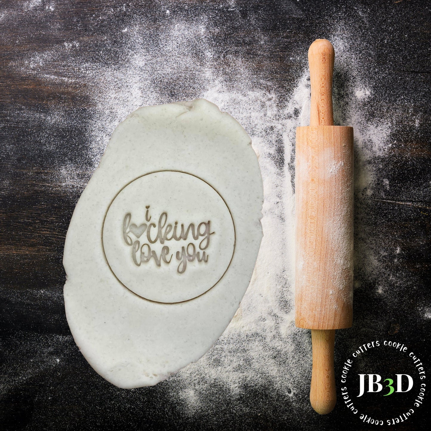 I F#CKING LOVE YOU Stamp