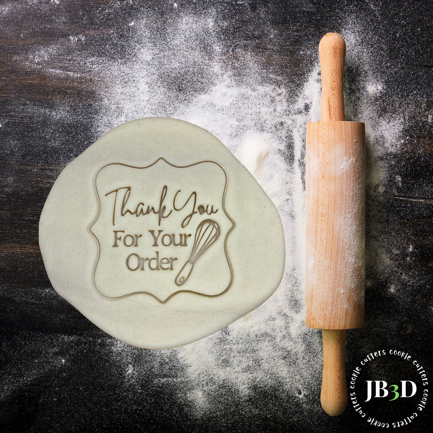 THANKYOU for your ORDER Cookie Cutter & Stamp