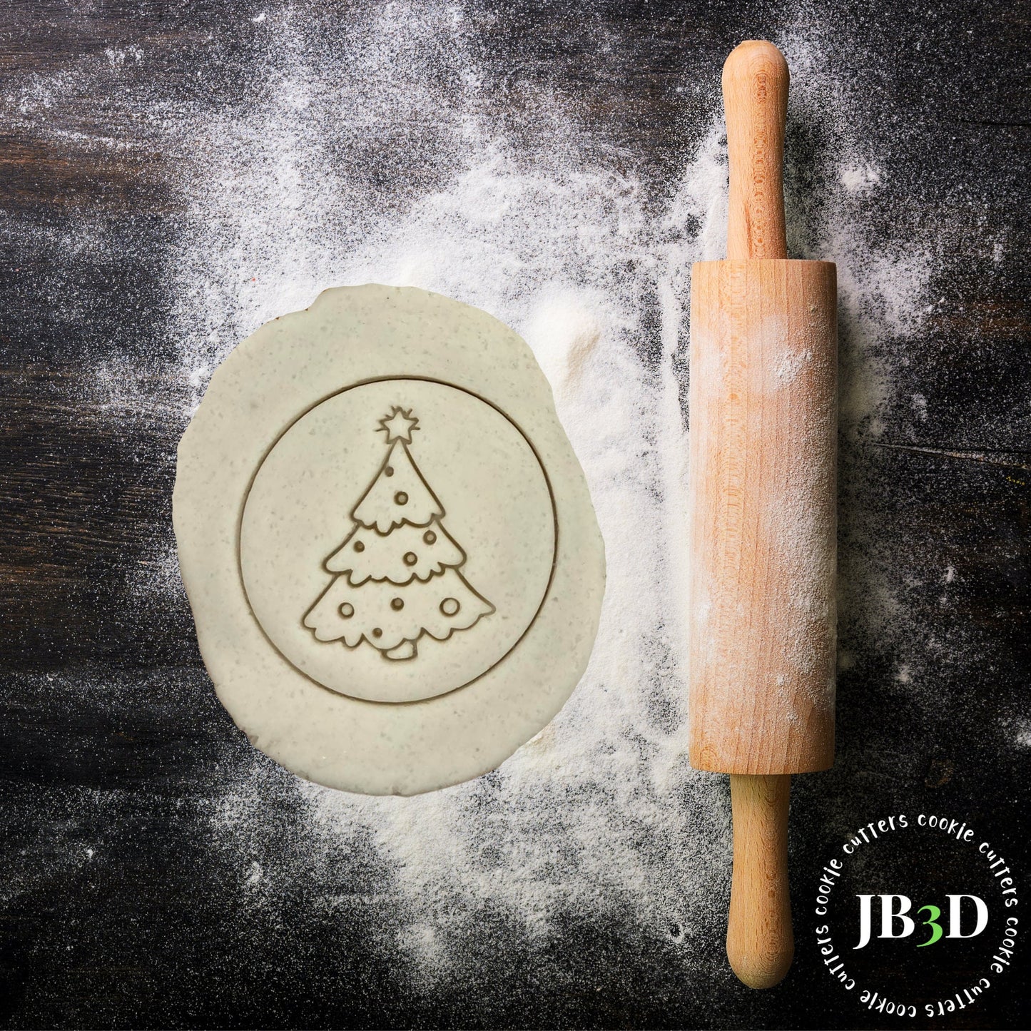 CHRISTMAS TREE Stamp