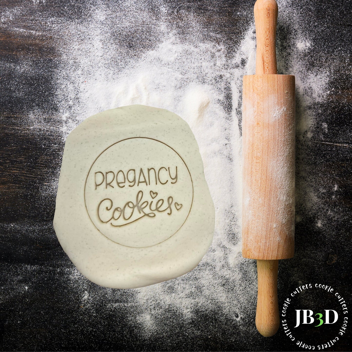PREGNANCY COOKIES Stamp/Embosser