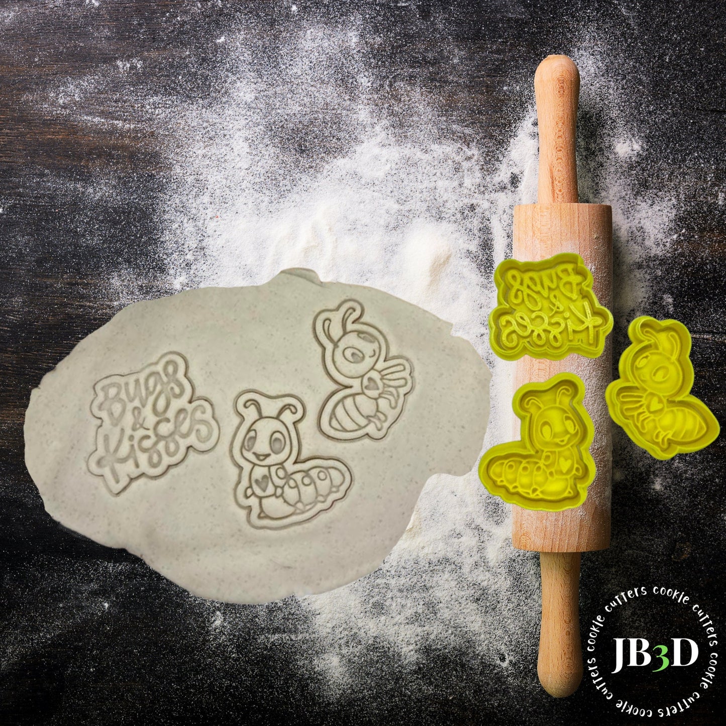 BUGS N KISSES 60mm Set or Singles