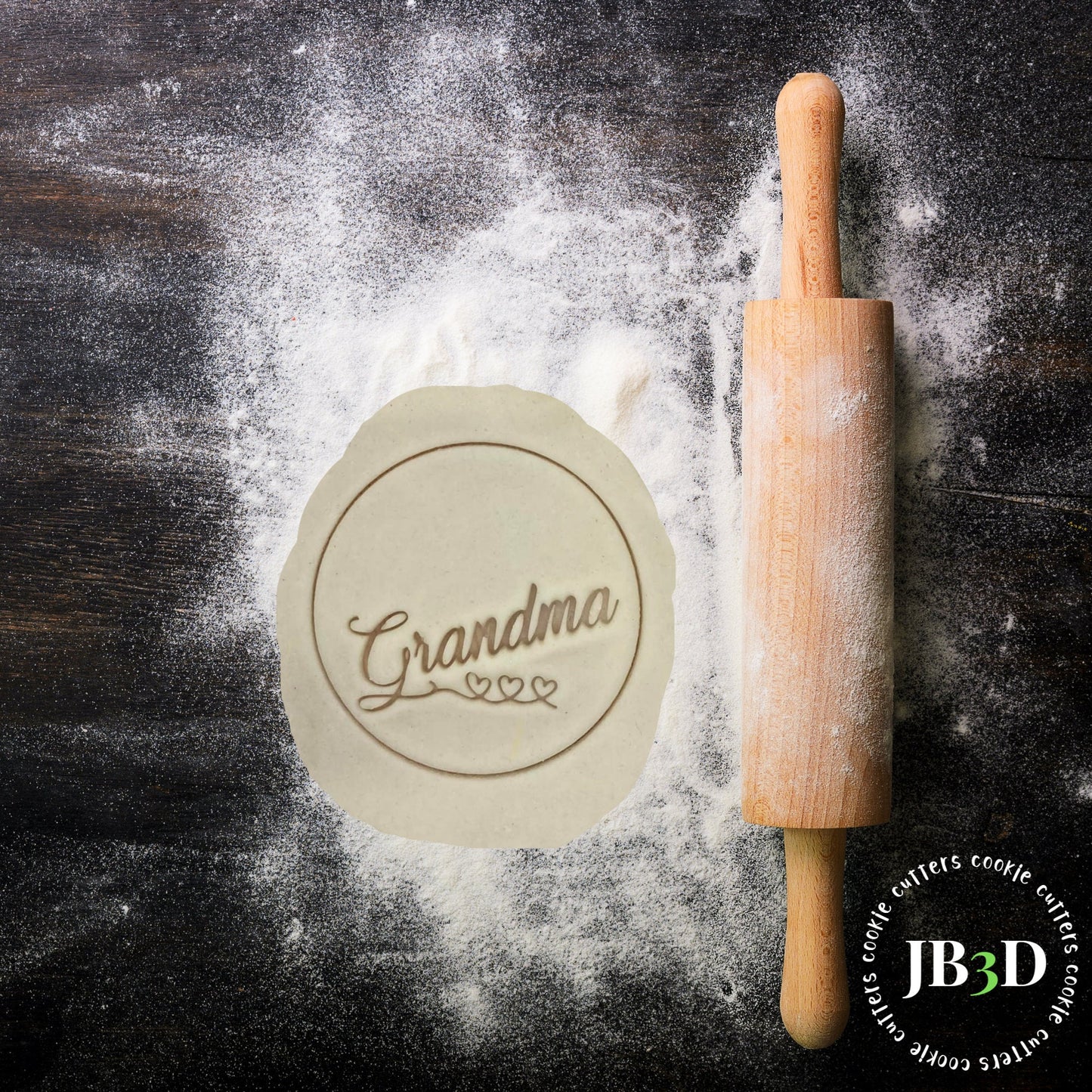 GRANDMA Cookie stamp