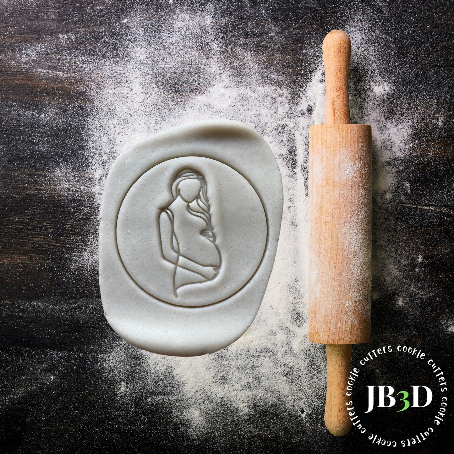 PREGNANCY Set of Embosser Stamps