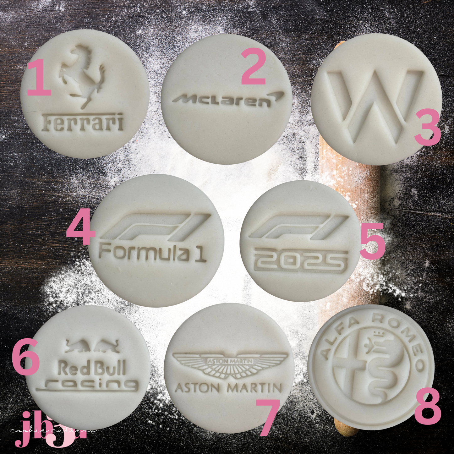 CAR TEAMS (Formula One Grand Prix) - 70mm Stamps