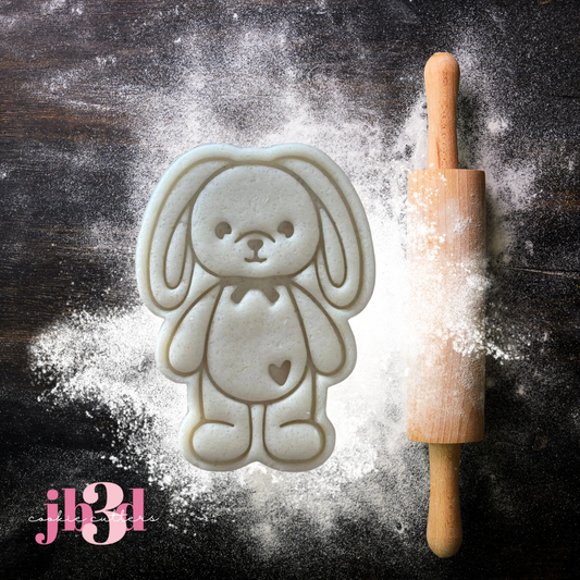 Easter Rabbit - Cutter & Embosser Stamp