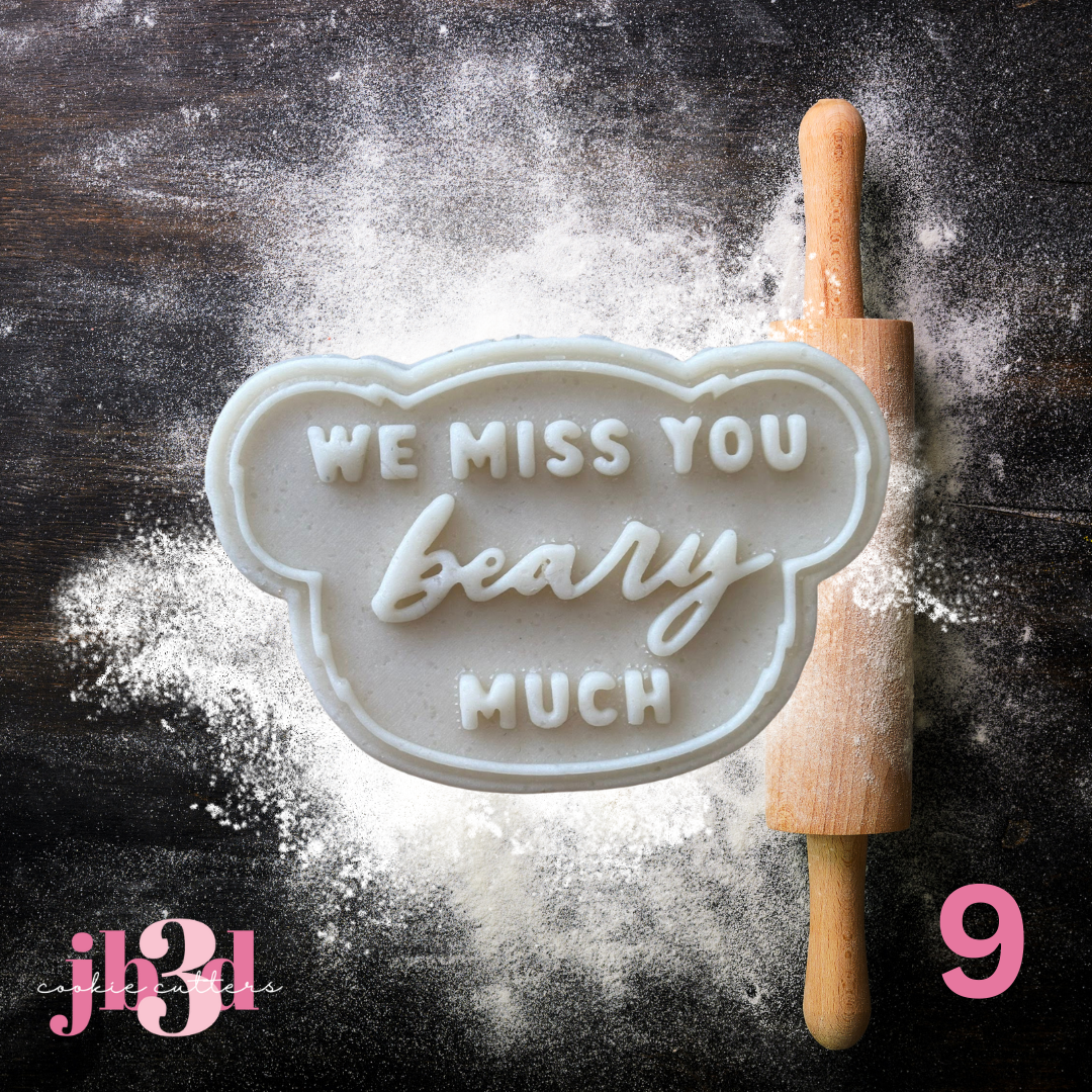 BEARY CHRISTMAS - Cutters & Stamps