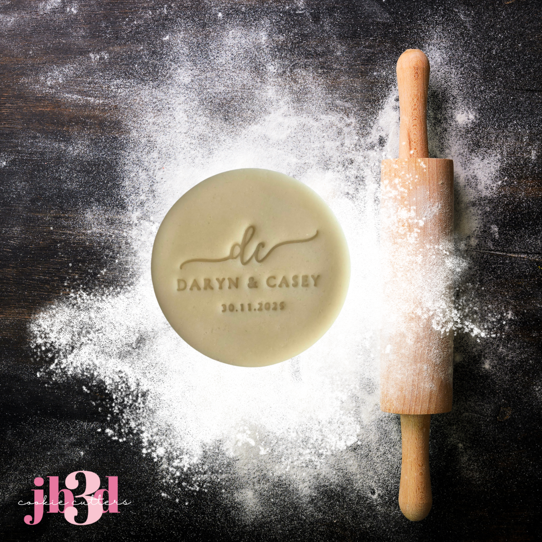 Custom Wedding 70mm Embosser Stamps