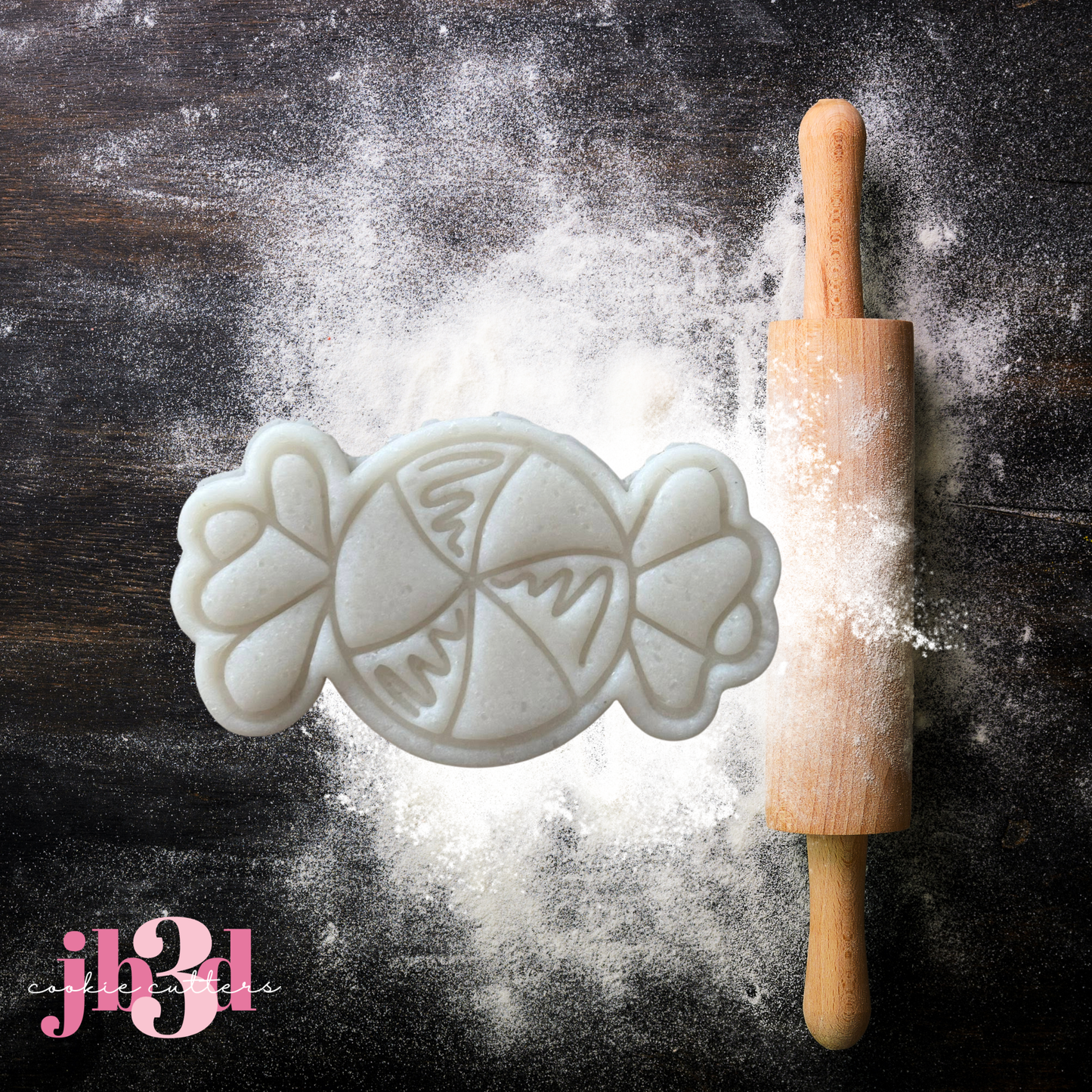 Lollies/Candy Assorted sizing - Cutters & Embosser Stamps