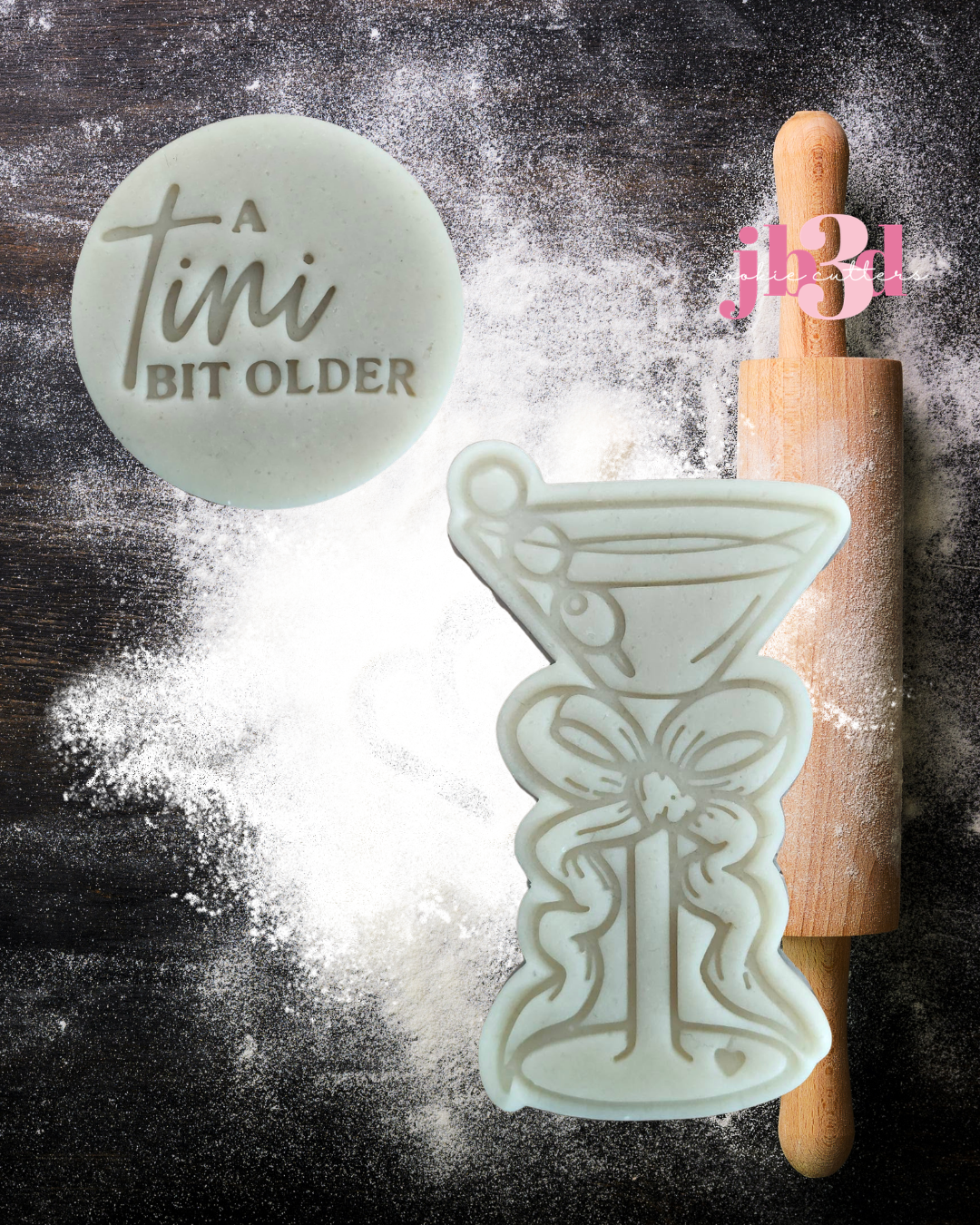 A tini bit older - Cutter & Embosser Stamps