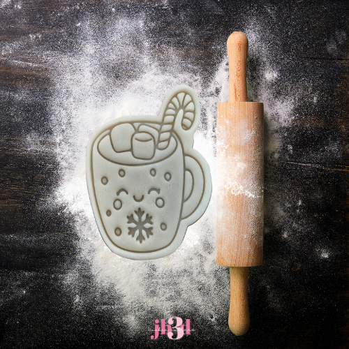 Winter Characters - 60mm MINIS Cutter & Embosser Stamps