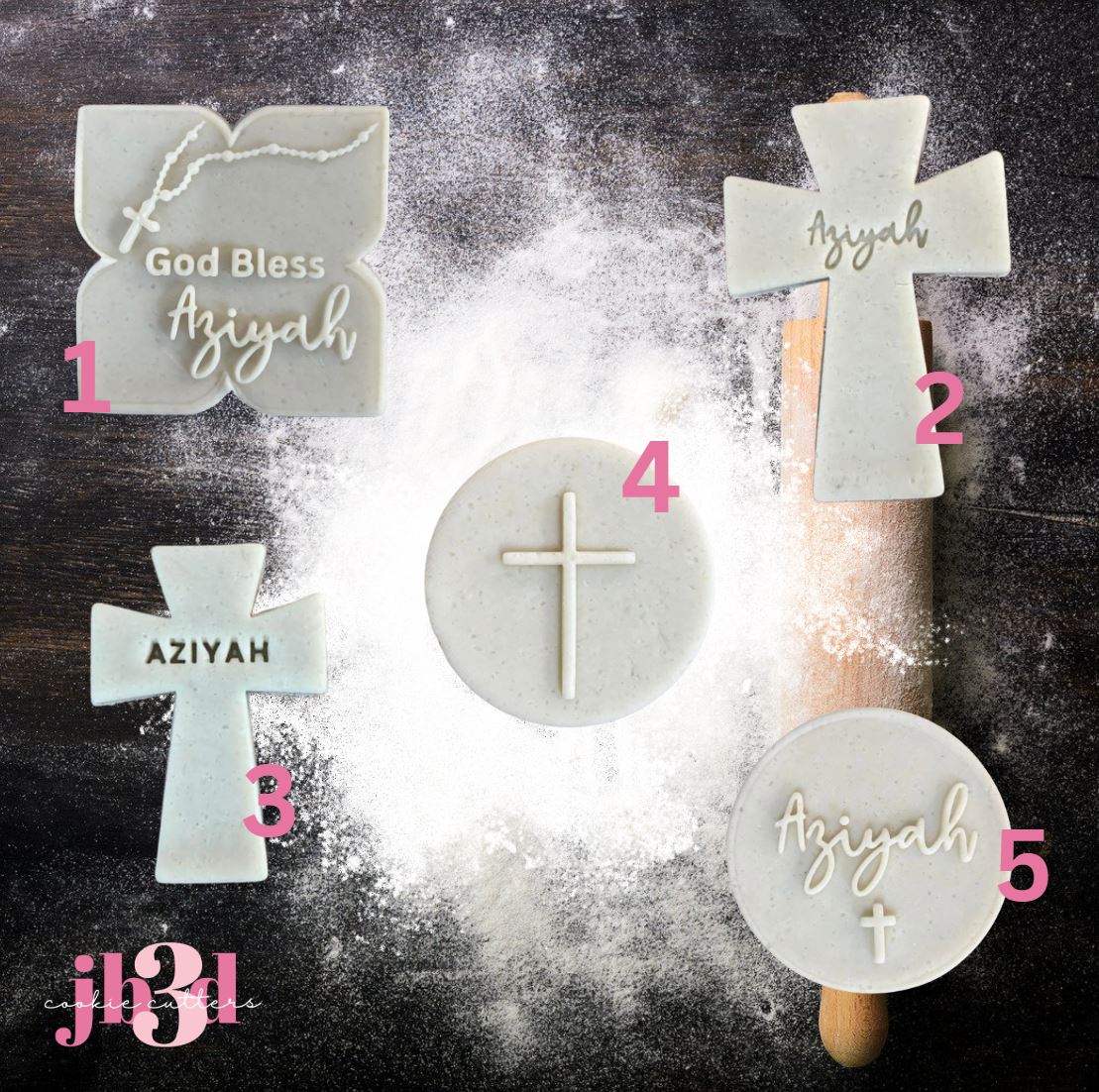 Christening Cutters & Stamps