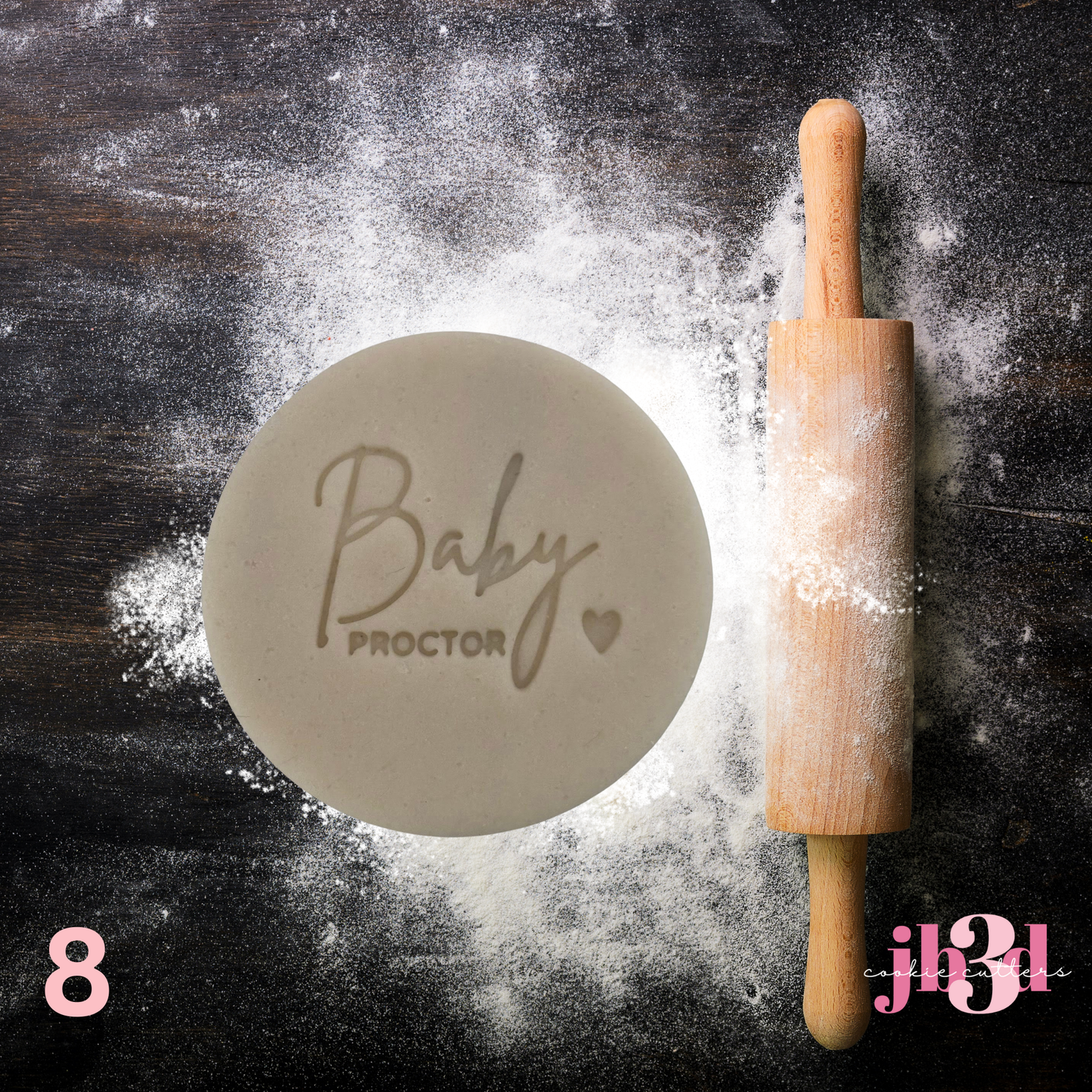 MIXED QUOTES 70mm round Stamps