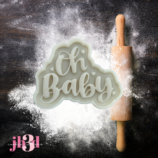 Oh Baby -  Cutters & Embosser-Debosser Stamps