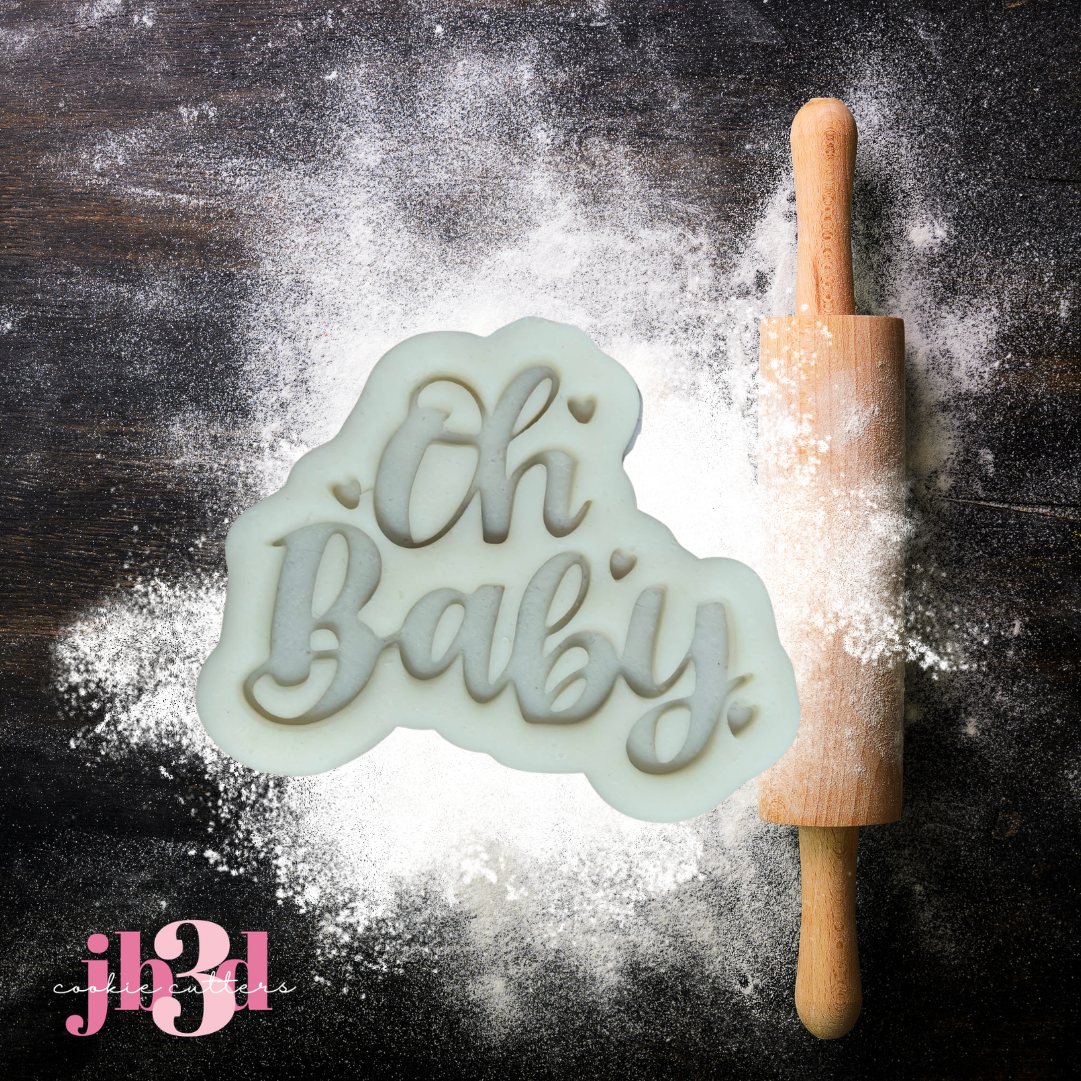Oh Baby -  Cutters & Embosser-Debosser Stamps