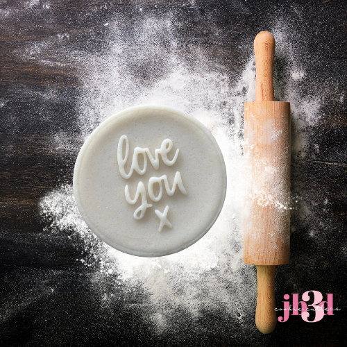 Love you - 70mm  Debosser Stamp