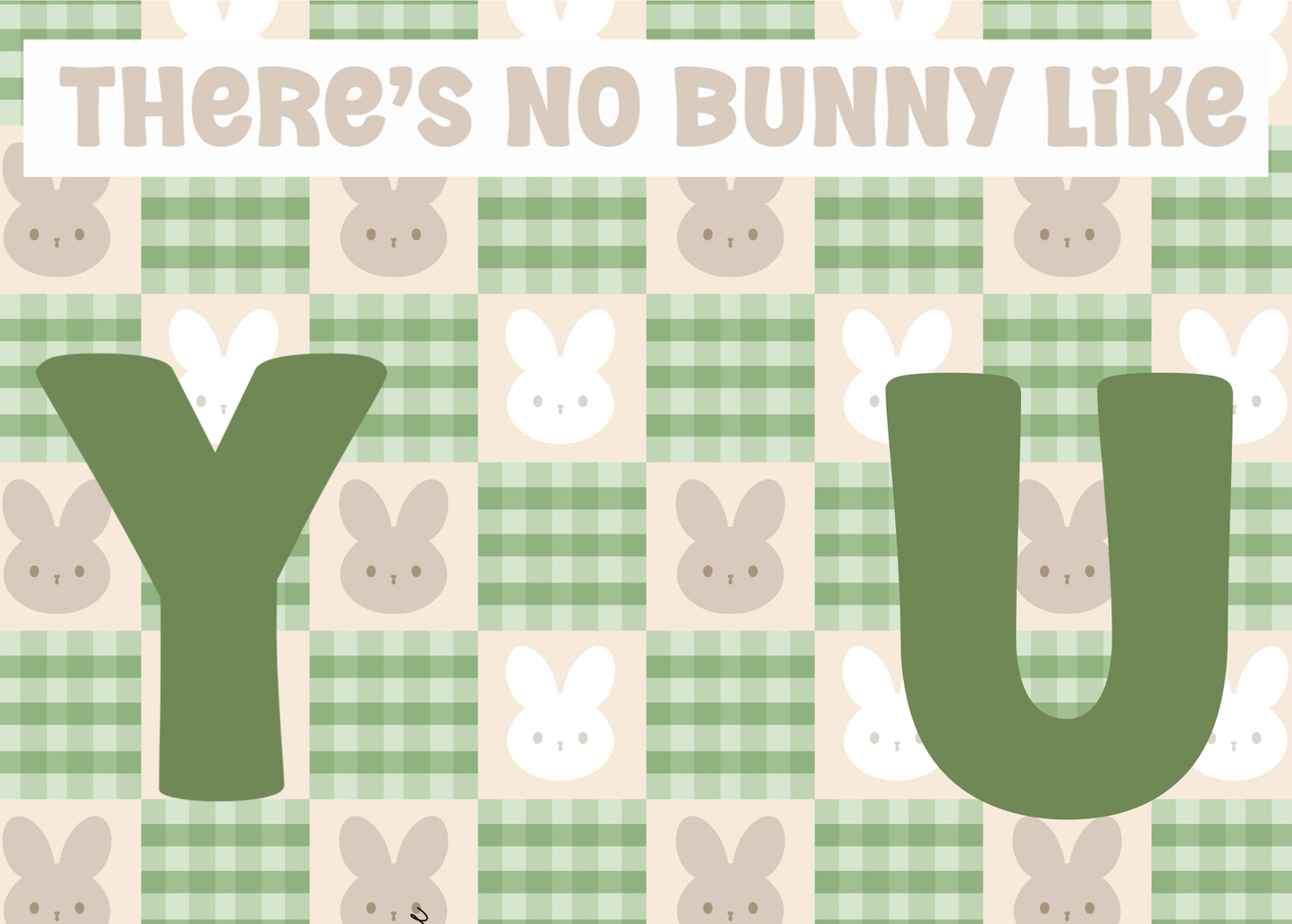 COOKIE BACKER - There's no bunny like you