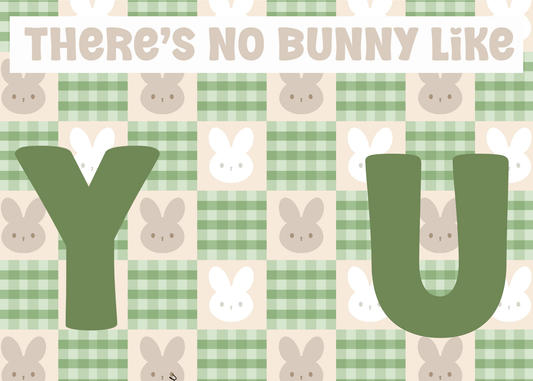 COOKIE BACKER - There's no bunny like you