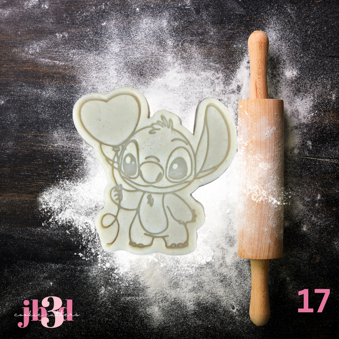 STITCH BIRTHDAY Cutters & Embosser Stamps