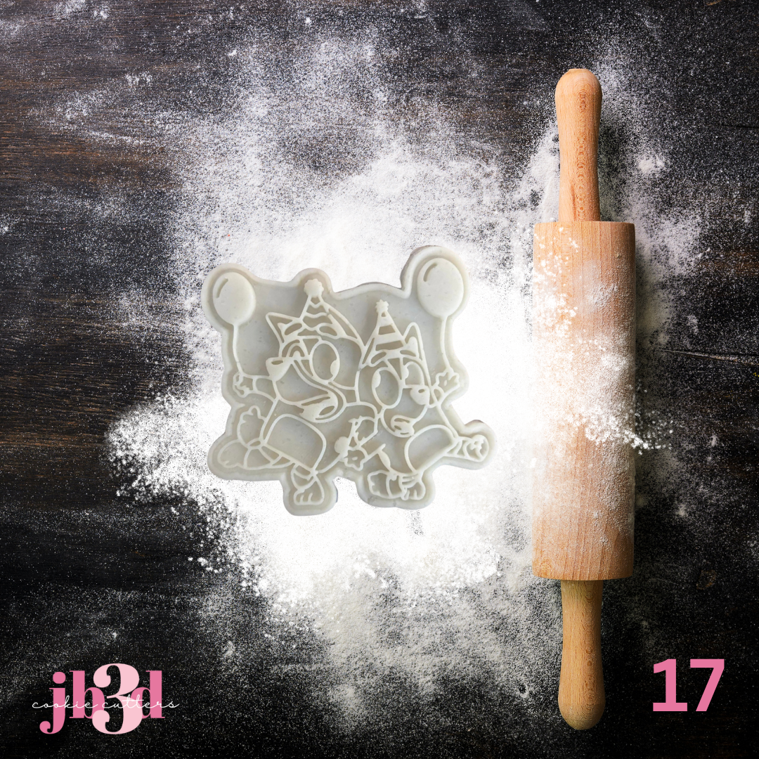 Mixed lot of custom Cutters and Debosser Stamps