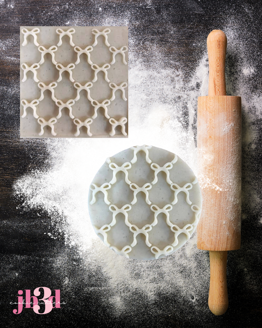 Bows 2 Debosser Stamp