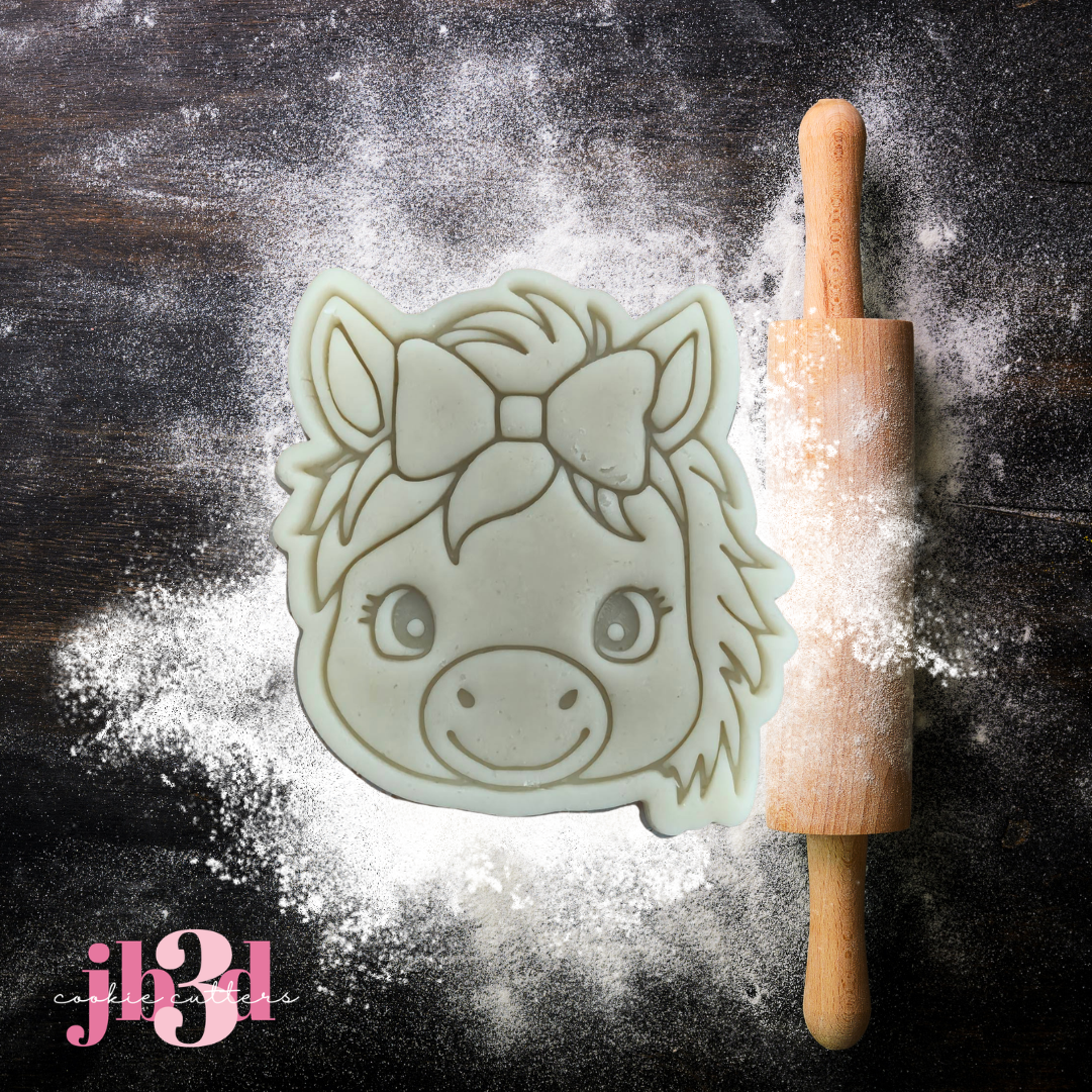 HAY THERE BABY Cutters & Embosser Stamps