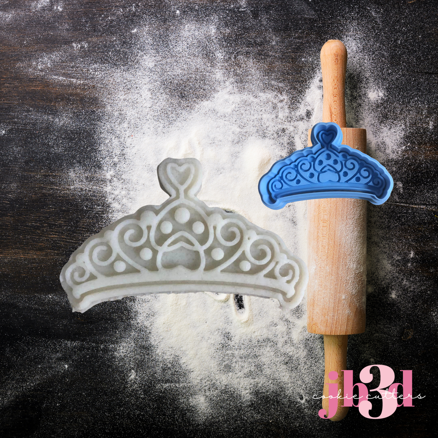 Princess Crowns x 2 designs - Debossers & Stamps