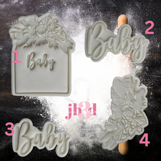 Baby Floral - Cutters & Stamps