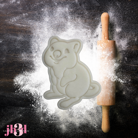 Qwokka - Cutter & Embosser Stamp